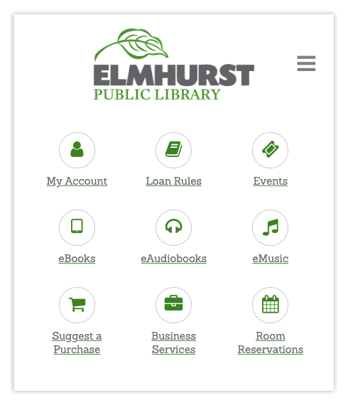 Screenshot, library