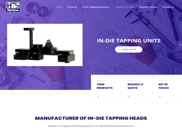 Manufacturer Web Design